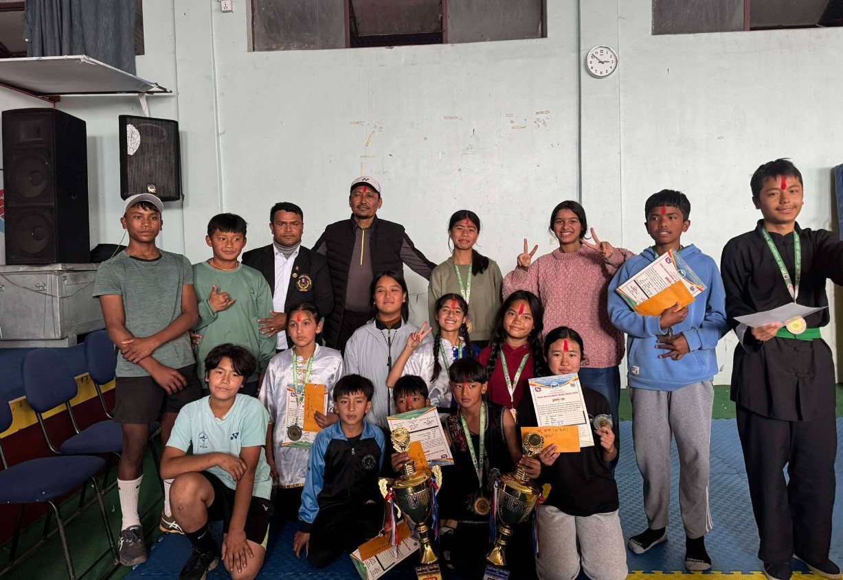 Hero photograph from the Maitreya Pathshala website — Waldorf education in Pokhara.